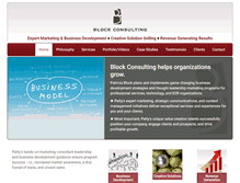 Tablet Screenshot of blockconsulting.net